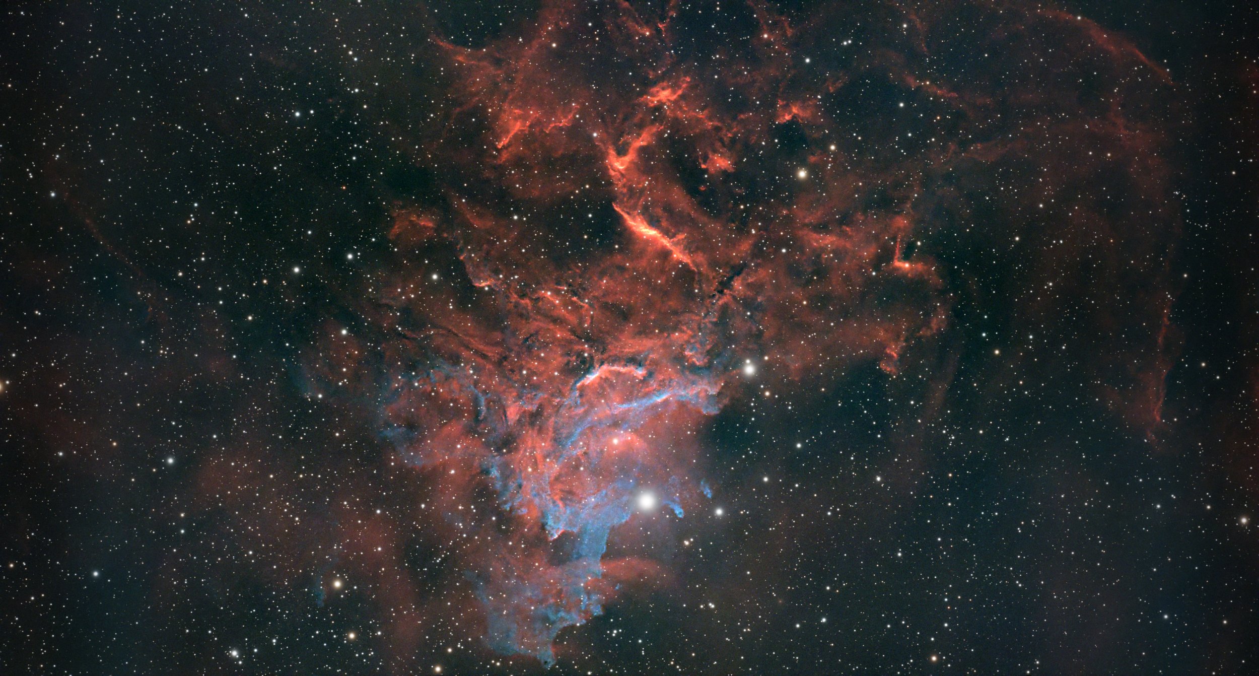 Flaming Star Nebula IC 405