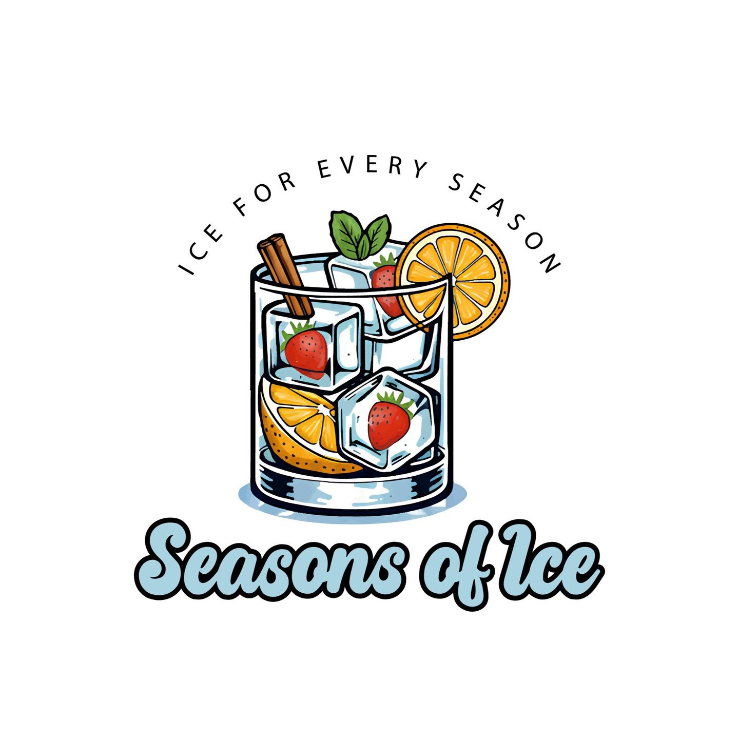We're debuting our NEW LOGO!!! What do you think? 

🧊🧊🍓🍋🍹💧