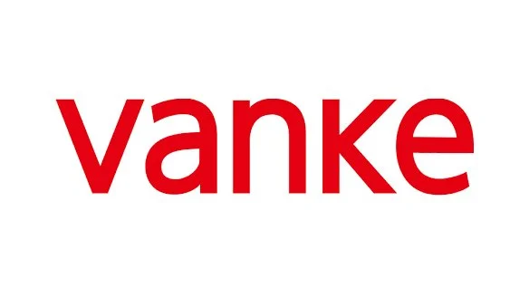 The word "vanke" in bold red letters on a white background.