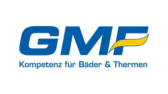 GME logo with the text "Kompetenz für Bäder & Thermen" below it
