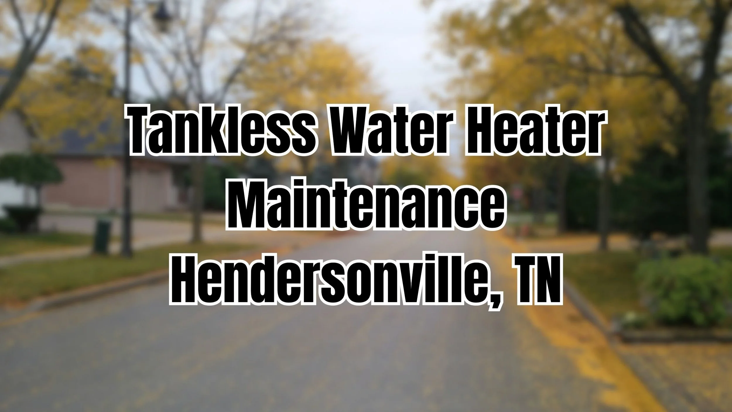 A Hendersonville TN home exterior representing local tankless water heater maintenance needs and annual flushing benefits.