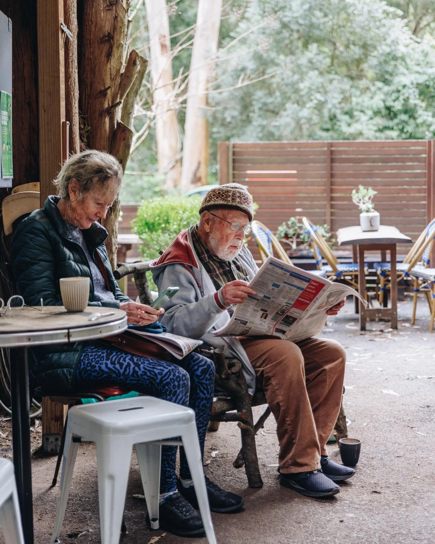 If you need us, we'll be spending our mornings here 👋🏼