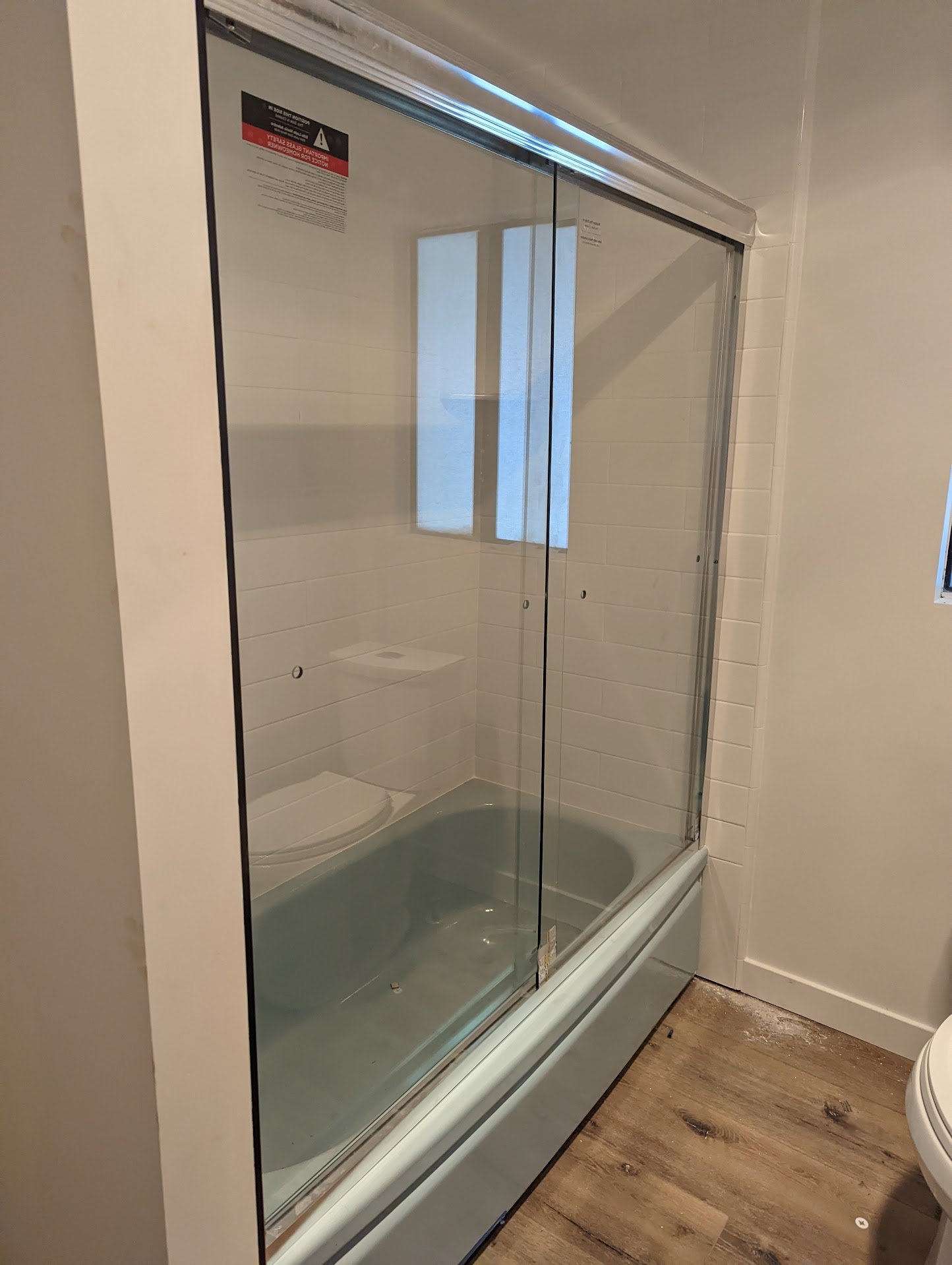 Bathroom remodel (after).