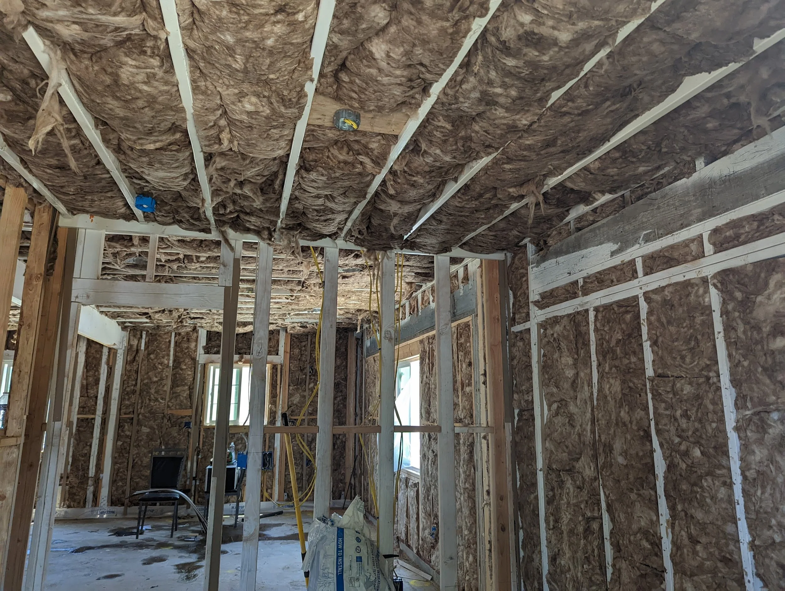 New construction; framing and installation.