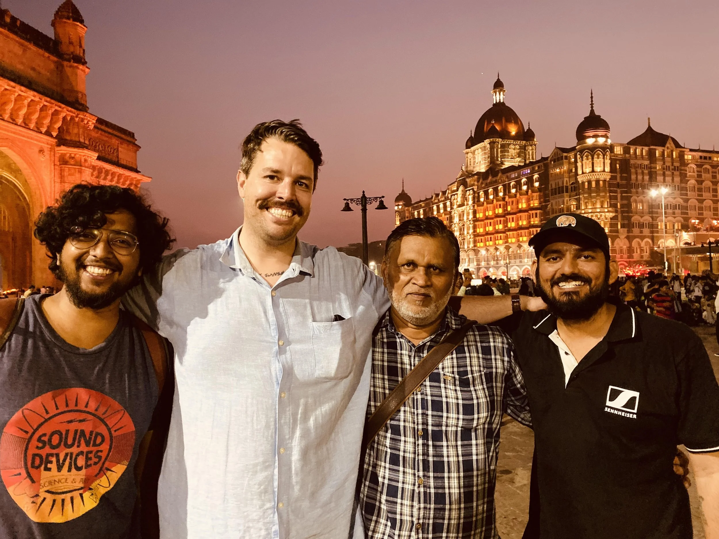 Shantaram, Sound Department, Mumbai, India, 2019.