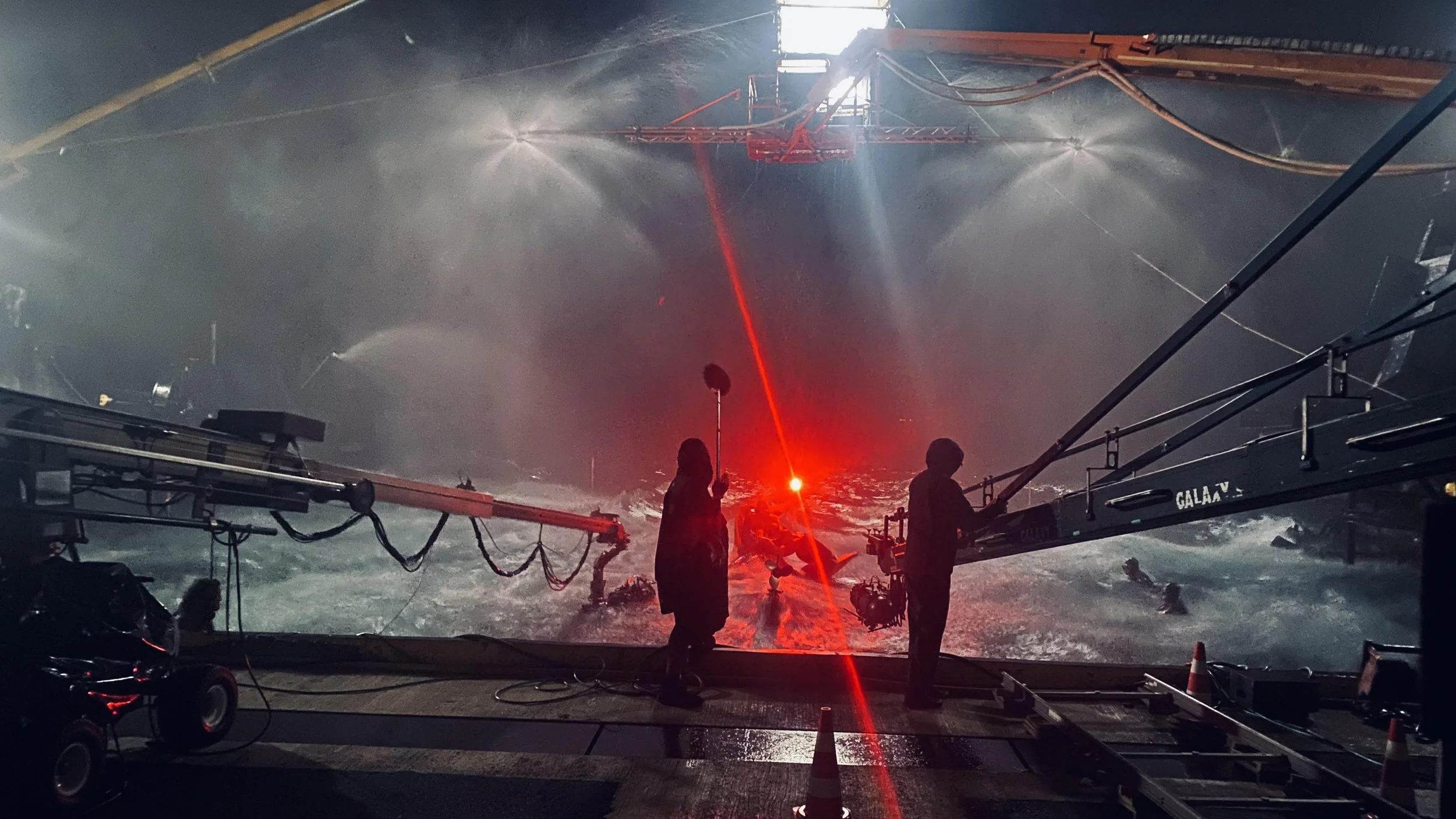 Night tank work in Malta on Not Without Hope, an american feature film.