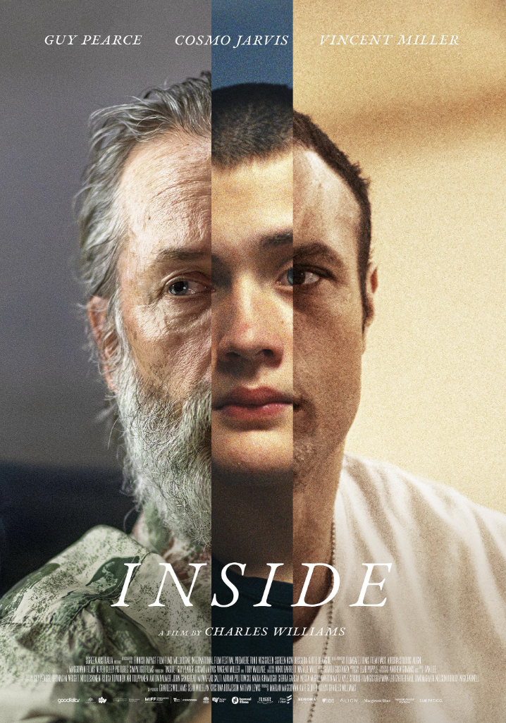 Alternative theatrical poster for Inside, directed by Charles Williams