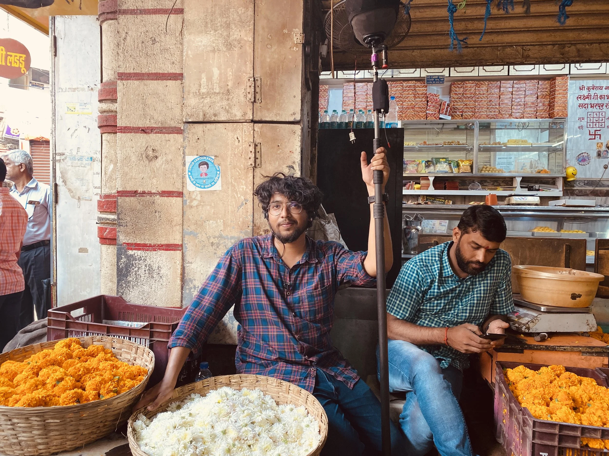 My 2nd Boom Op Sahishnu on Shantaram (Apple Series) in Mumbai, India.