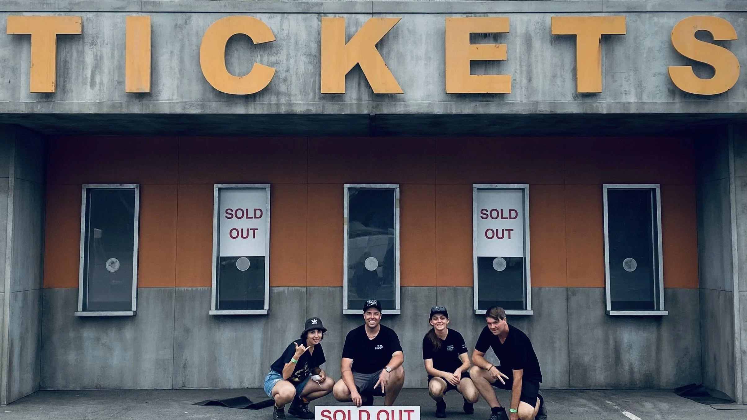 My team and I on Young Rock, Season 2.