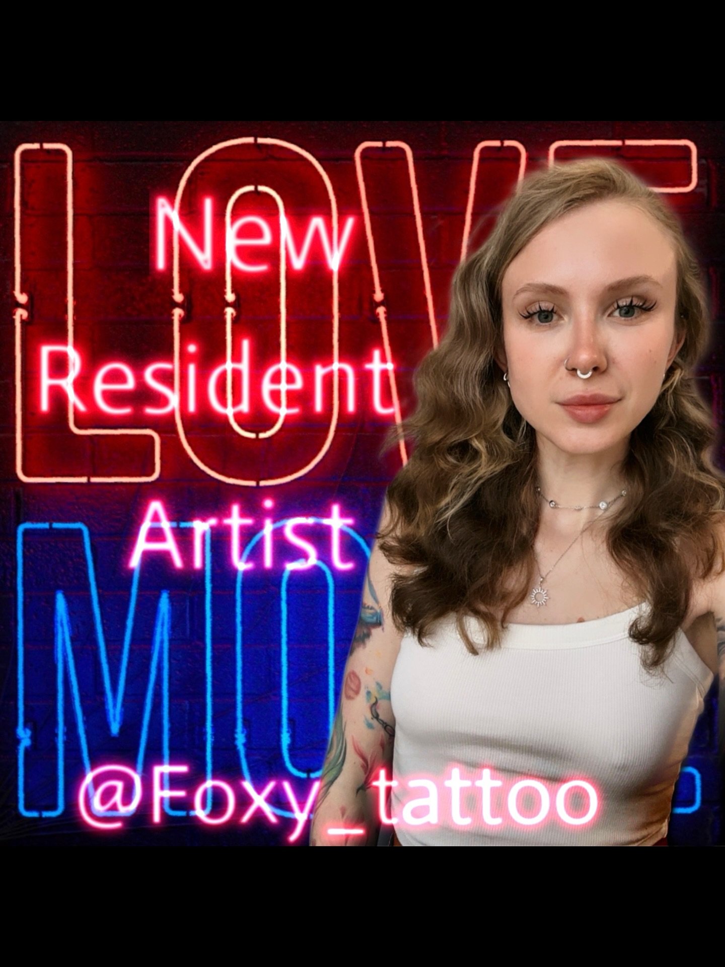 We are thrilled to announce our new resident artist @foxy_tattoo 💫 Here&rsquo;s an intro from Viktoria! 
❤️💙
&ldquo;If you&rsquo;re looking for unique tattoos that bring magic and enchanting creatures to life on your skin, I&rsquo;d love to create 