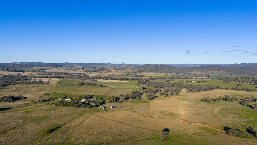 aerial view of the property
