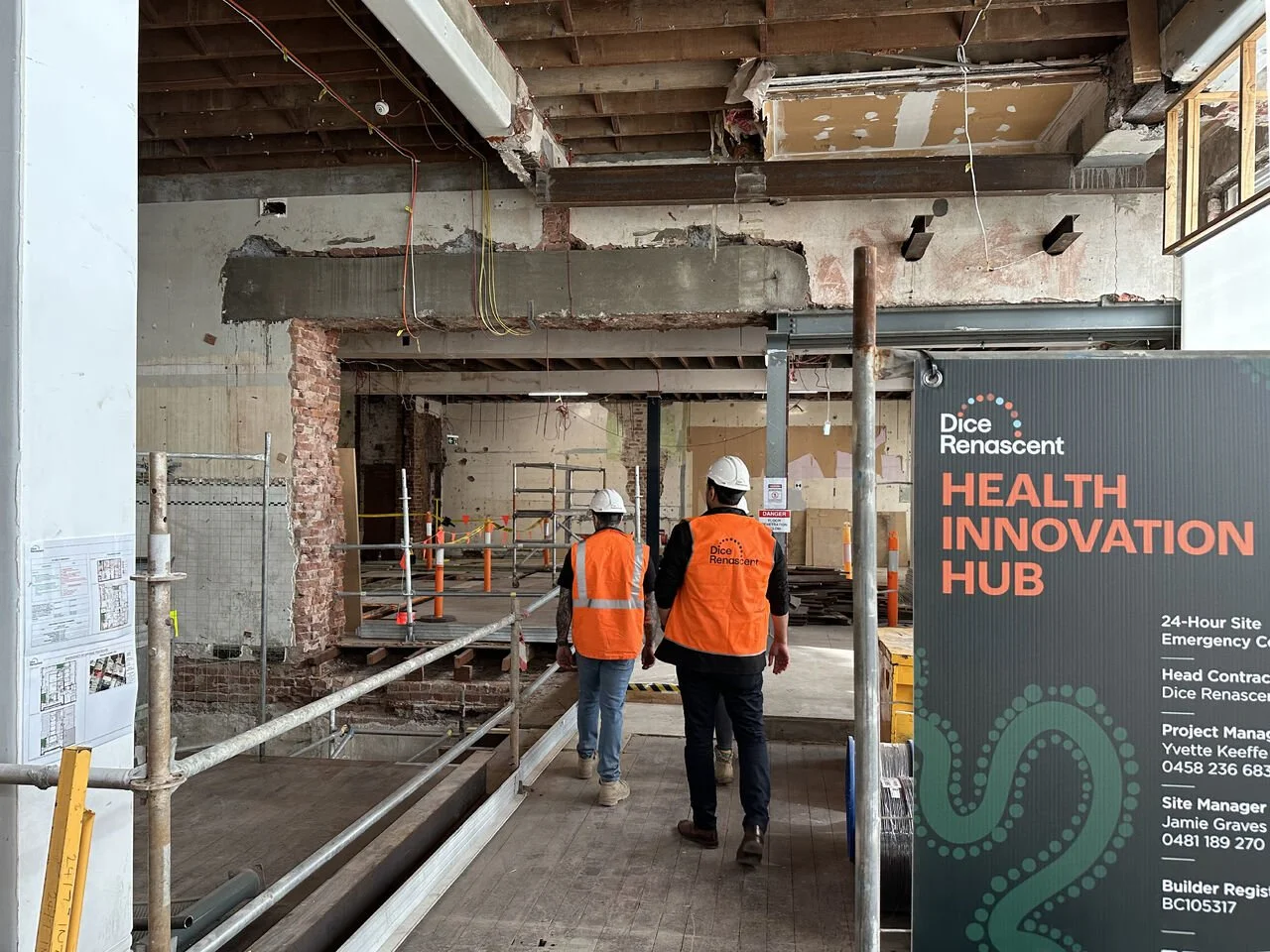Heritage Meets Innovation: Dice Renascent Advances Staged Demolition at Perth's Future Health Innovation Hub
