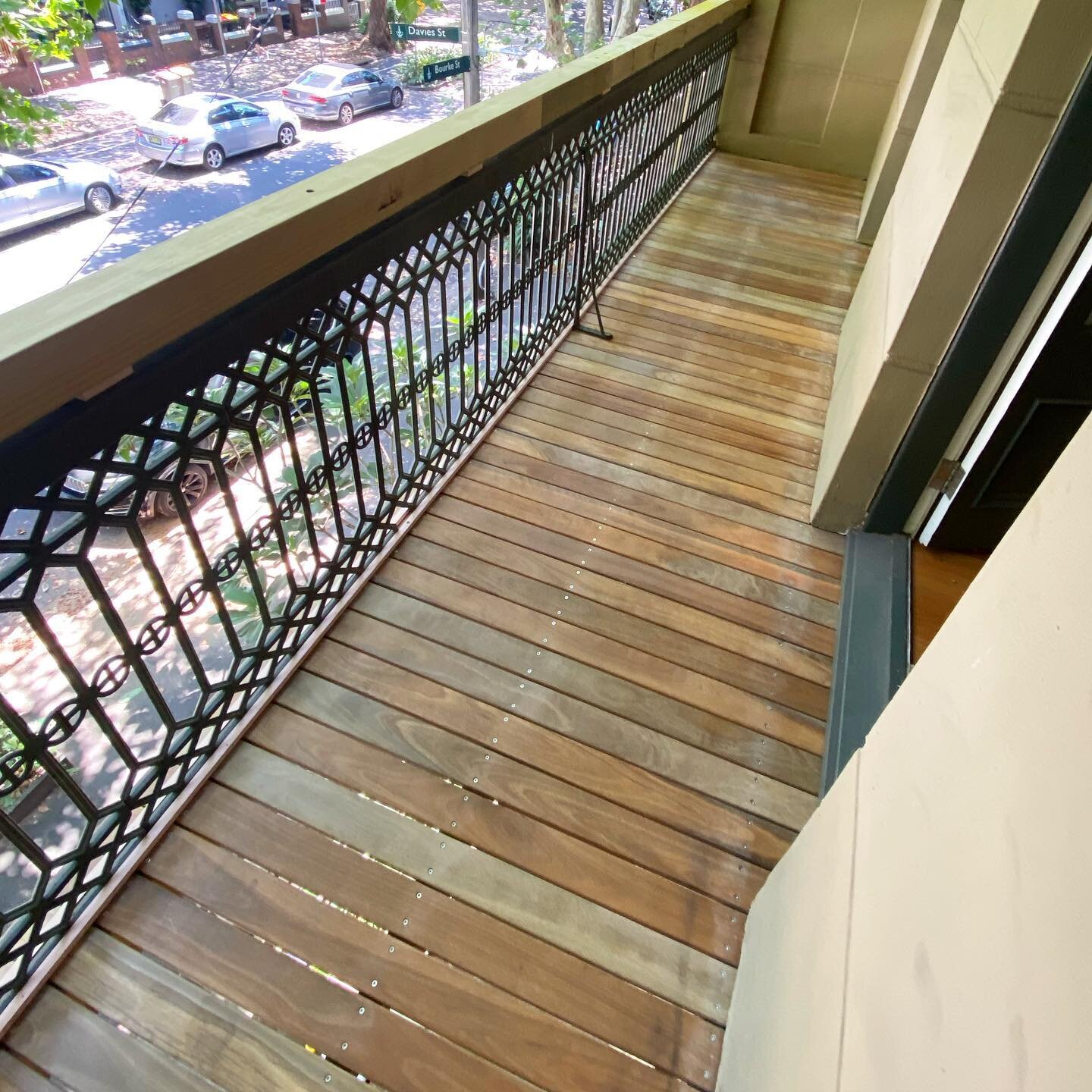 Our recently completed project at Surry Hills. 

Spottted Gum decking installed to this balcony deck! Swipe to see the before and after photos! 

Contact us on 0434039844 for your next project!