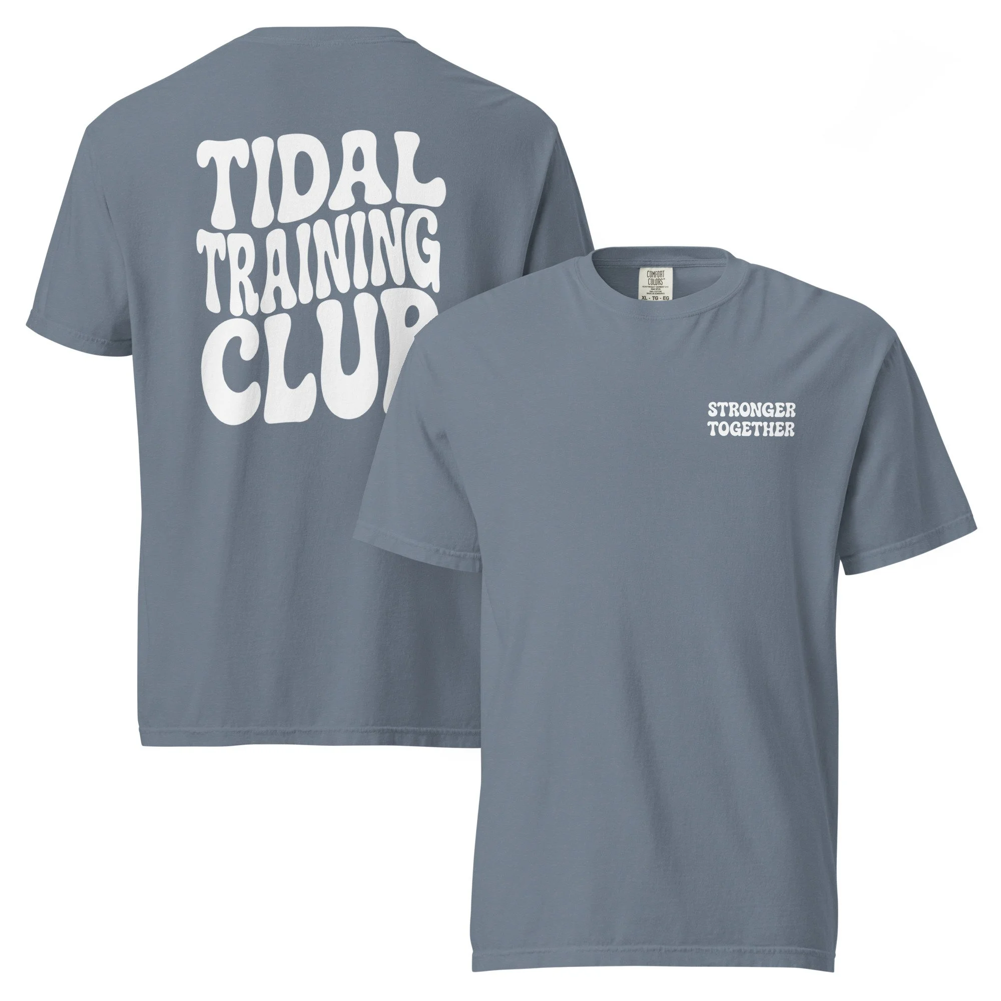 Stronger Together Tidal TC Groovy T-shirt - Earth Tones