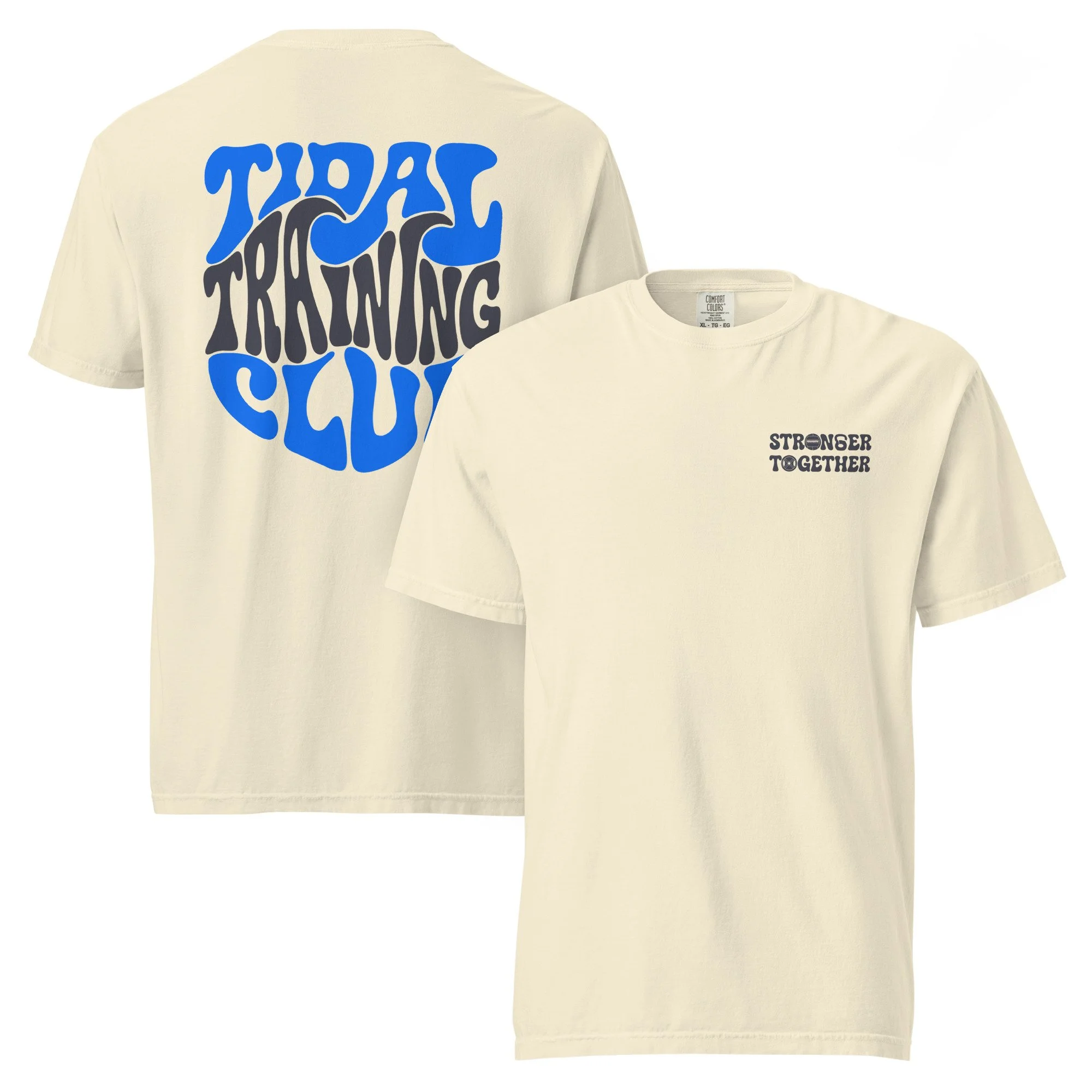Stronger Together Tidal Wave T-shirt - Ivory