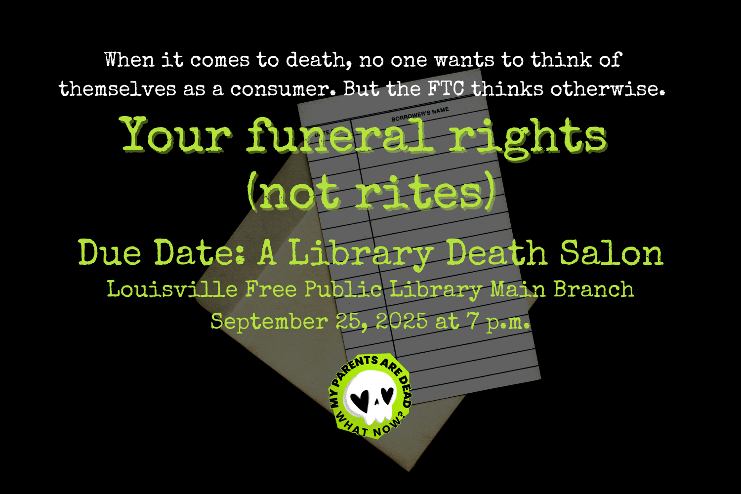 Due Date: A Library Death Salon