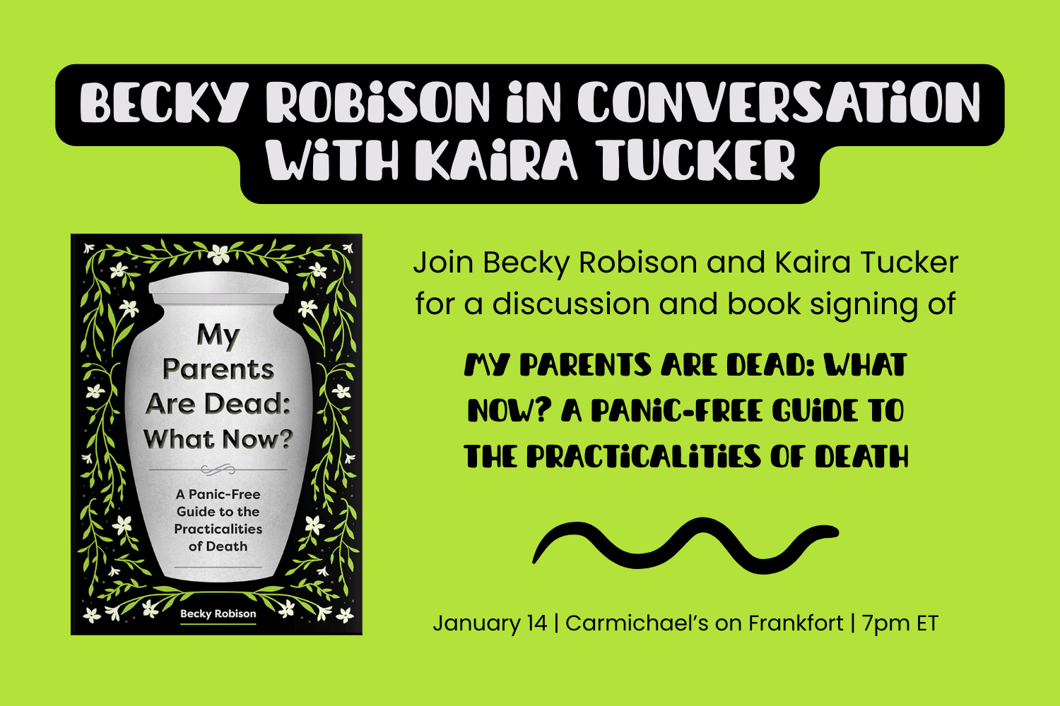 Becky Robison in conversation with Kaira Tucker