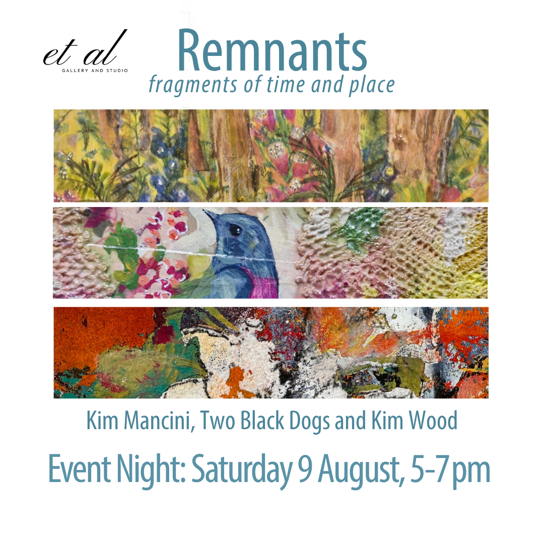 Kim Mancini, Kerri Underwood and Kim Wood - Remnants Exhibition Event