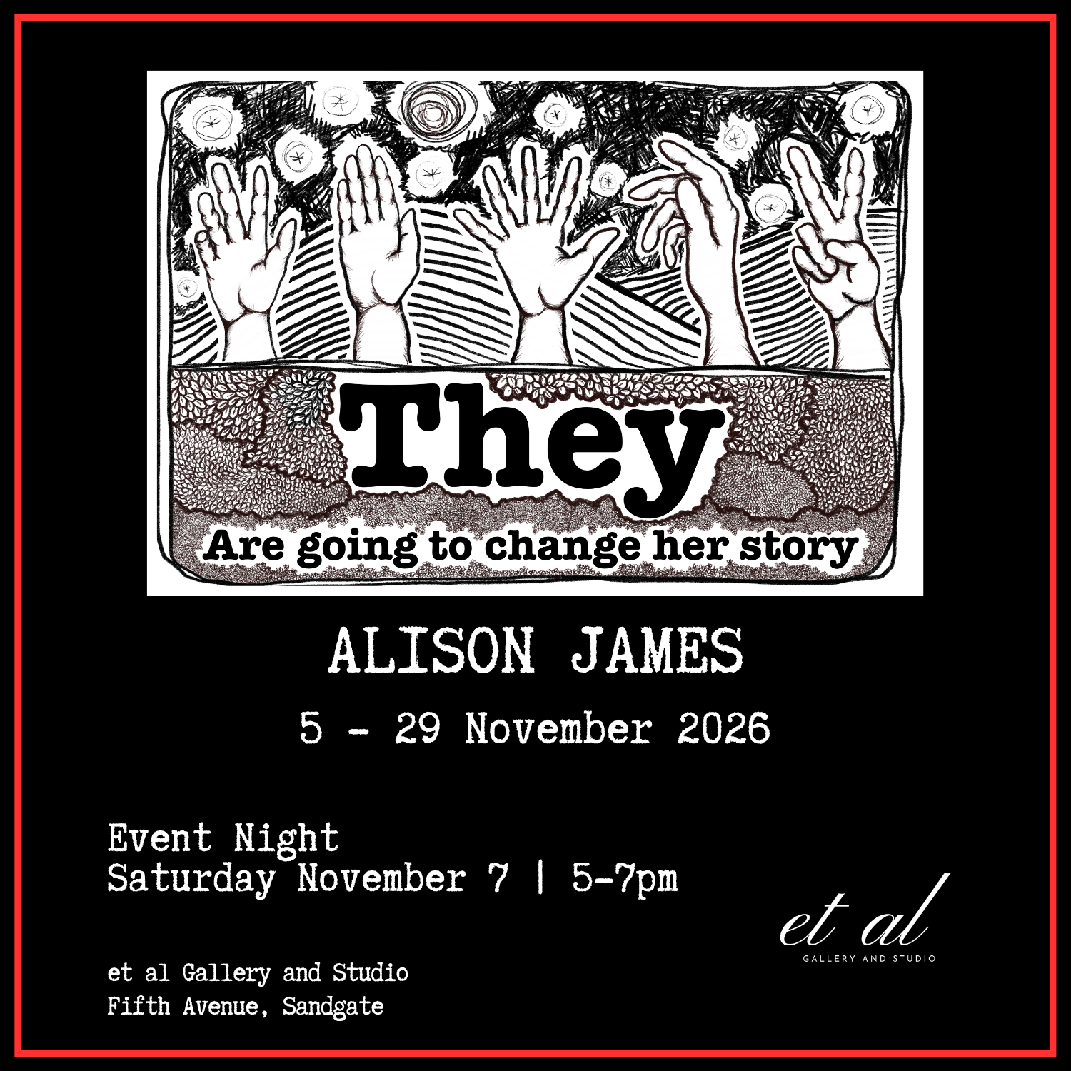 They Event Night - Alison James