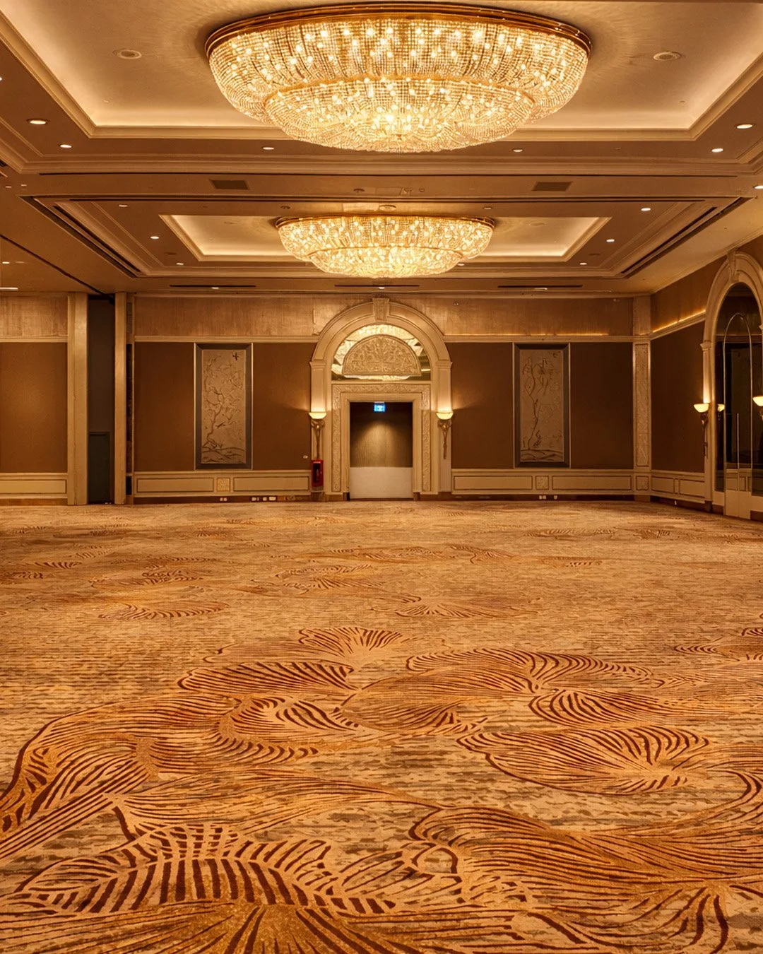 Axminster Carpet Installation for Shangri-La Ballroom Jakarta | Nobel Carpets