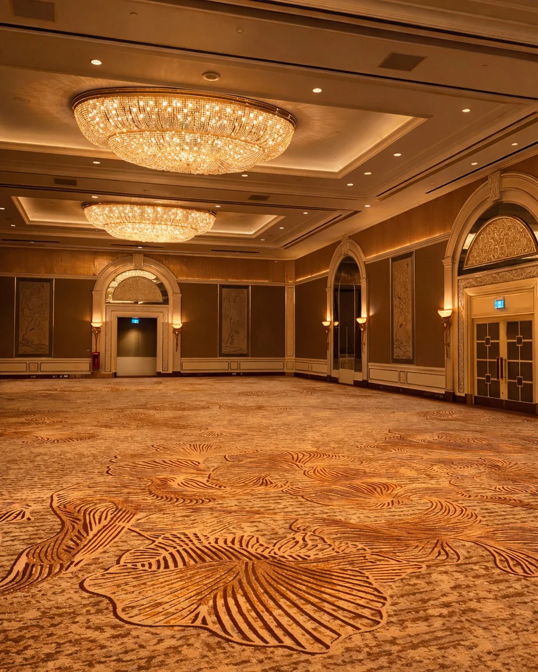 Axminster Carpet Installation for Shangri-La Ballroom Jakarta | Nobel Carpets