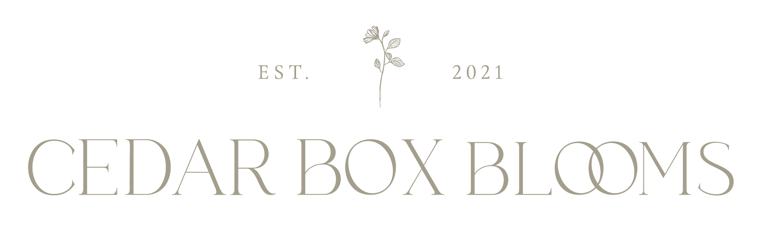 Cedar Box Blooms
