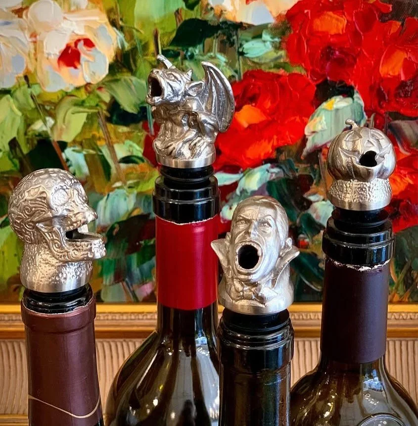Halloween is this Friday!!! These ghoulish wine aerators are perfect for celebrating the occasion!ππ»π
#october #halloweendecor #halloweenparty #halloweengifts #trickortreat #giftideas #winelovers #winegifts #shoplocal #shopsmall #shopnorman #down