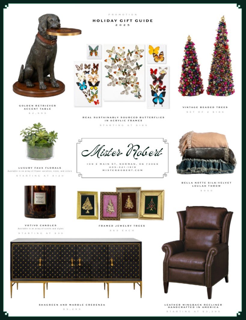 ✨HOLIDAY GIFT GUIDE ✨ Check out some of our wonderful gift options as shown in the December issue of @405mag! We&rsquo;re here to make your holiday shopping easy! Stop in or give us a call for quick and convenient pickup or delivery. We also have com