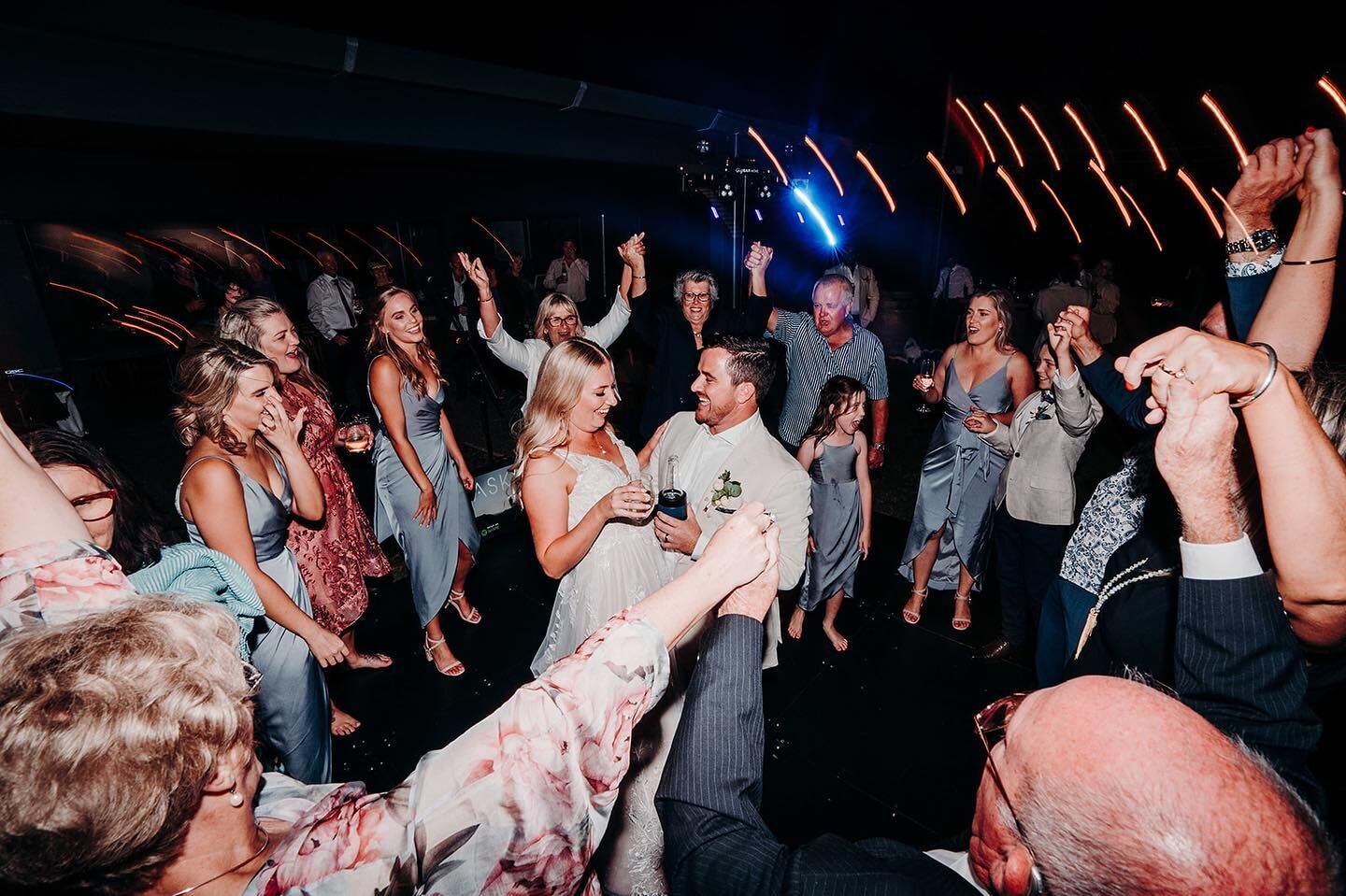 It&rsquo;s not long now until wedding season starts again at @tanahmarah 💍

We&rsquo;re wondering, what songs get you on the dancefloor? 🕺🏻

Throwback to @south.sound.events getting the dancefloor pumping at Mary-Anne &amp; John&rsquo;s wedding 💃