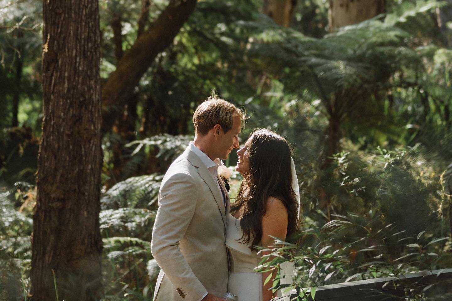 There&rsquo;s nothing quite like those first moments together as a married couple 🤍

Aran &amp; Teagan soaking in the newlywed bliss in the Tanah Marah forest 🌿

Captured beautifully by @louisecoghillweddings 📷

#tanahmarahweddings