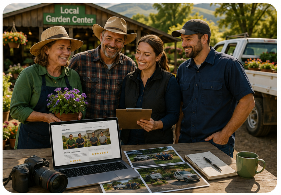 Local Business - Grow Level - BE TRUSTED (one time fee for one service)