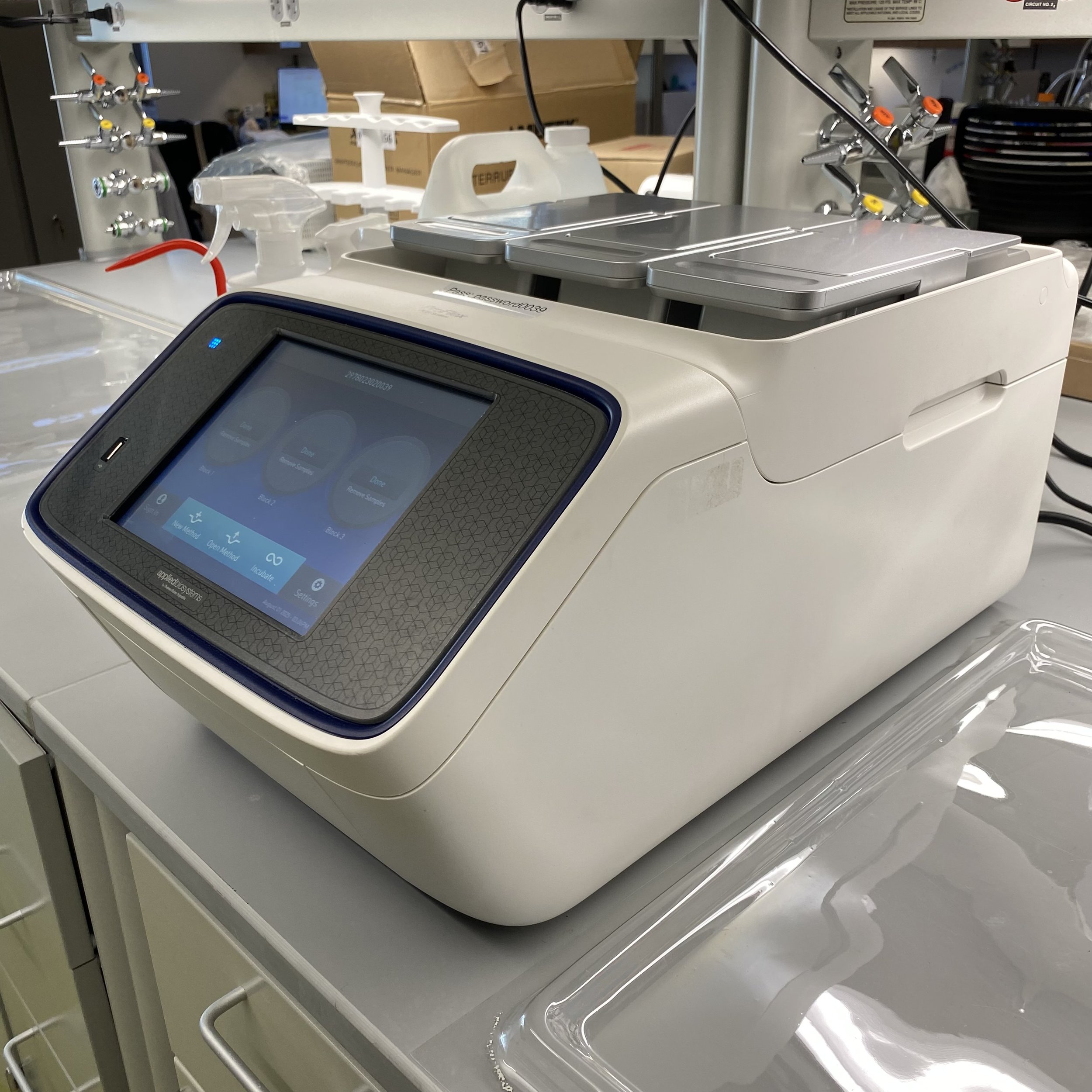 ProFlex PCR System with the 3 x 32-well block