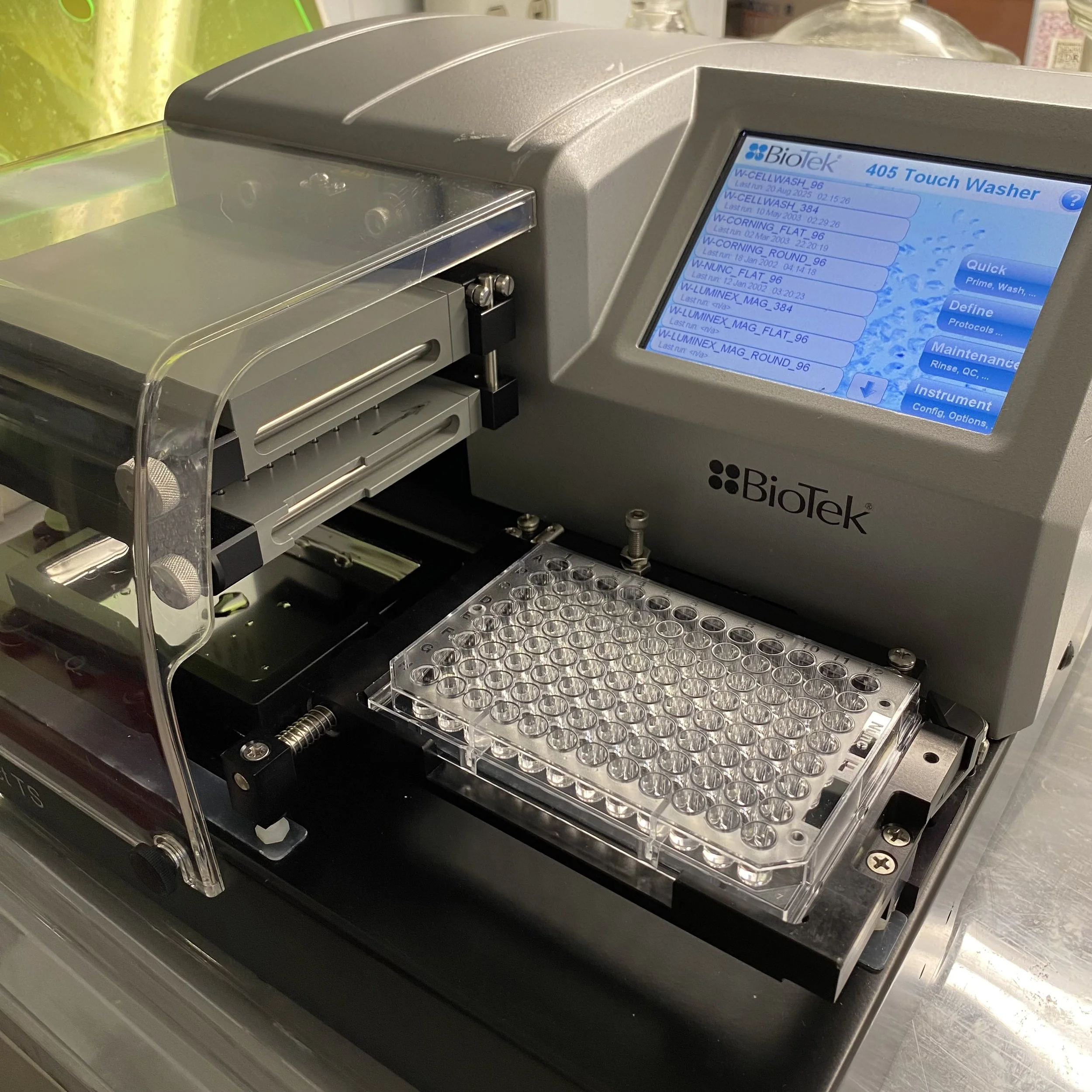 Agilent Biotek 405 Select TS Automatic Microplate Washer for 96-/384-well (+cell) washing with Dual-Action 96-tube (8x12 x 2)