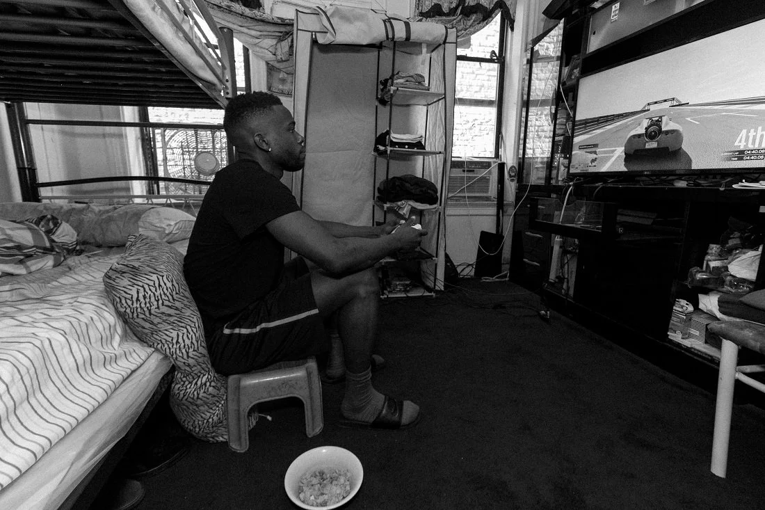 Playing Grand Theft Auto (a game I also enjoy). 