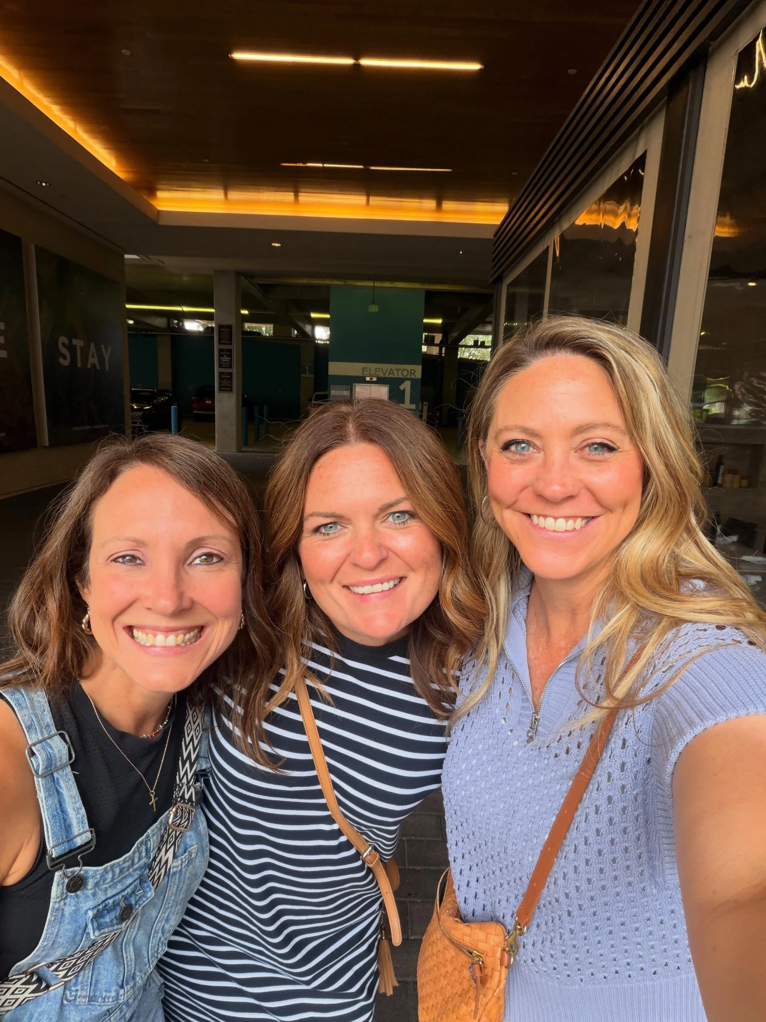 After finishing the recording of my audiobook, I carved out a couple days to spend with some of my favorite people.

Erin and Christie have been friends of my heart for decades. They are a safe place for honest conversations about life, faith, and wh