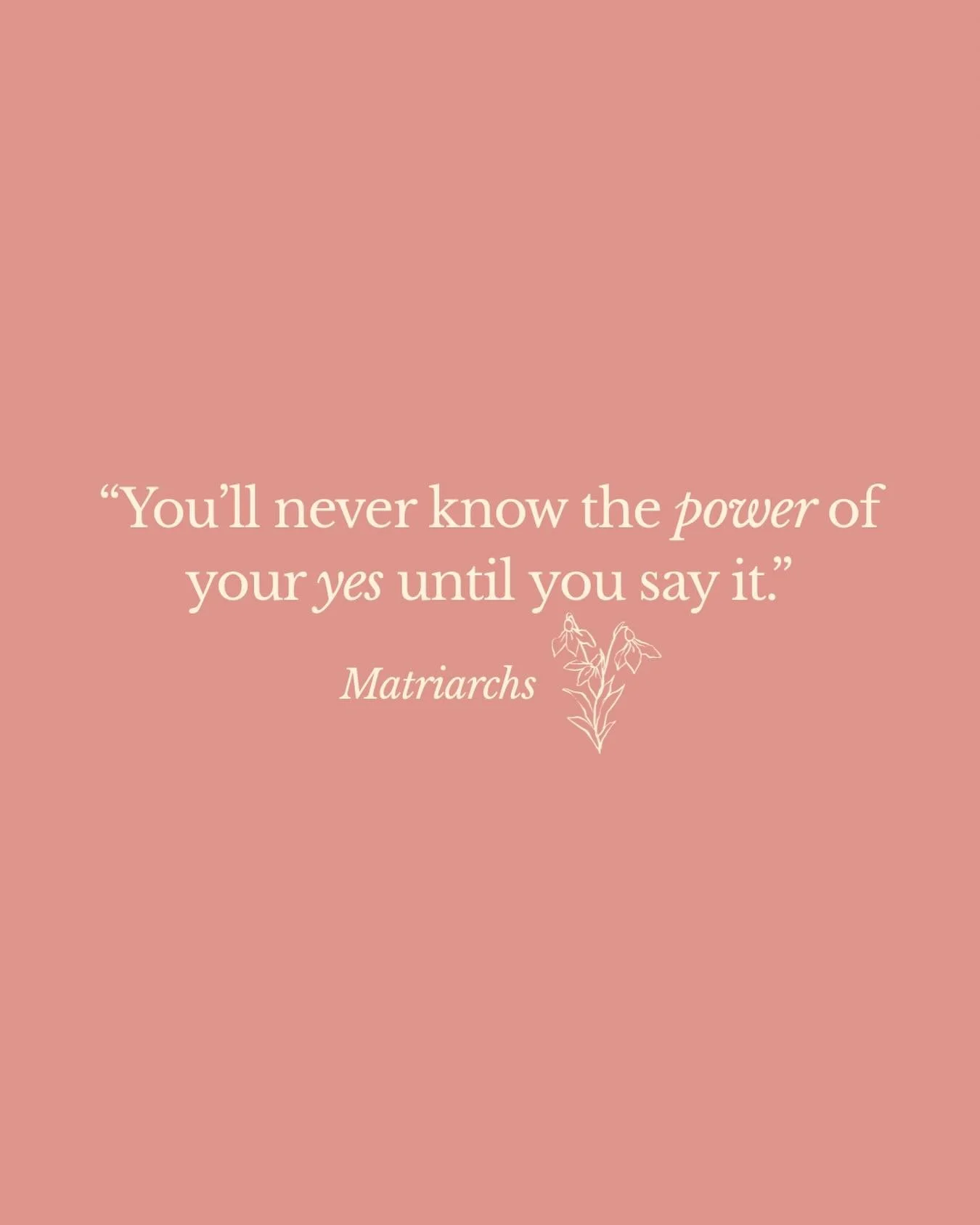I write in Matriarchs about hearing this statement from a pastor in our city a couple of years ago, and the fact that I still think about these words often. 

God asks for our trust - our yes. But we calculate the risks, play what-if scenarios in our