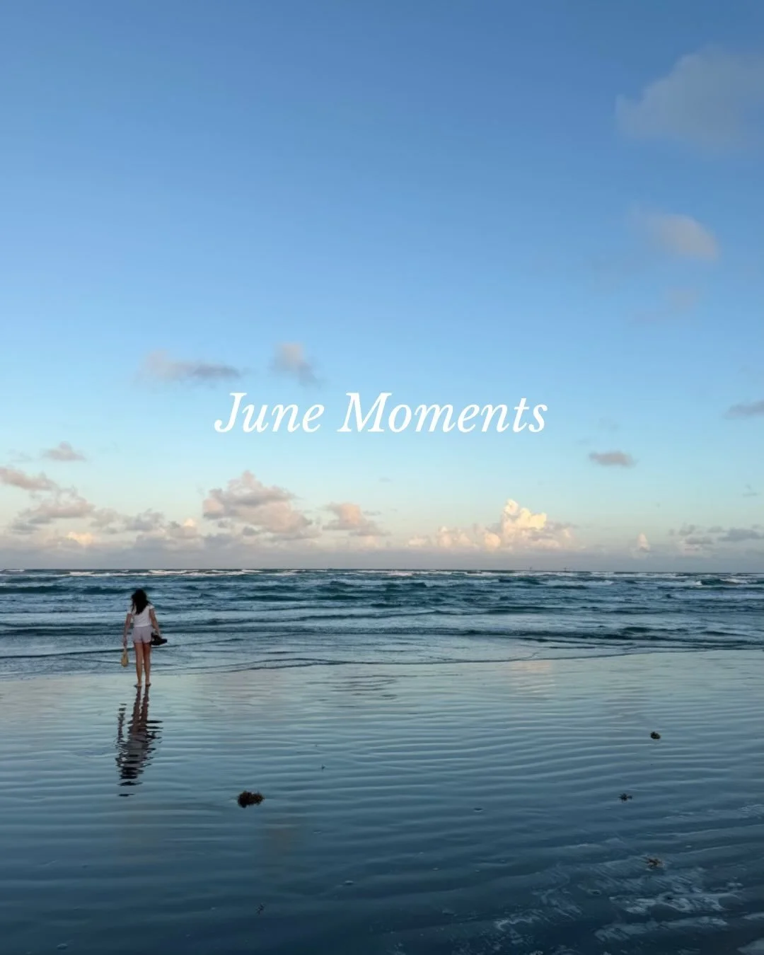 June looked a little like sunshine, soccer, salty air, and everything in between☀️🌊✈️
