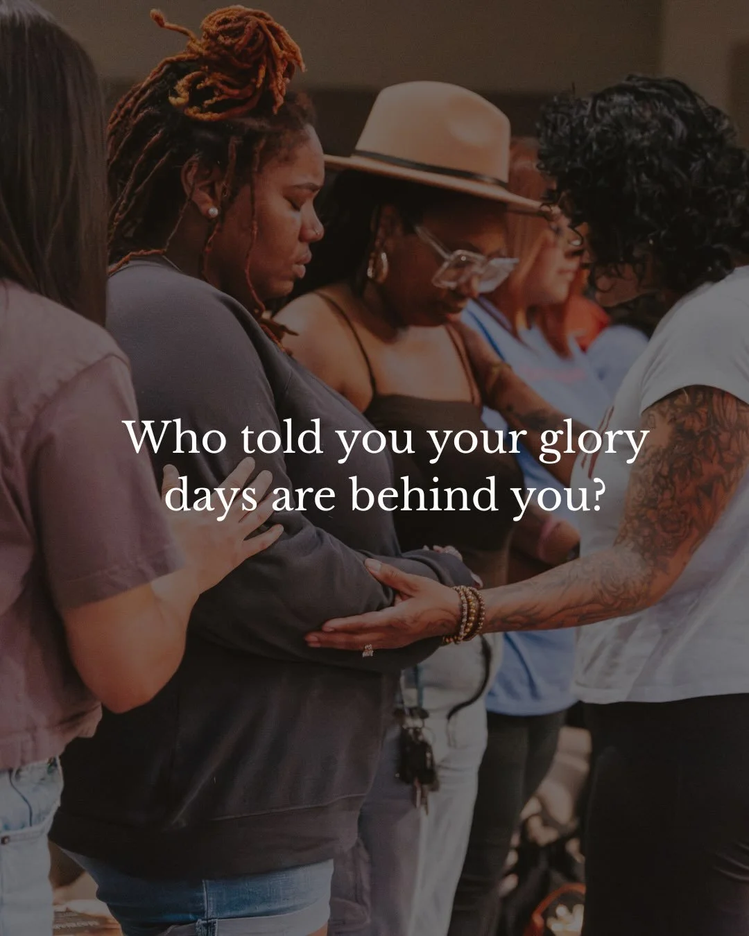 Someone told me to picture my readers as I wrote and so I did. I envisioned faces, stories, and the fears women face. And with each word written I found myself praying for the women who would one day read these words. 

This is just a few of the thou