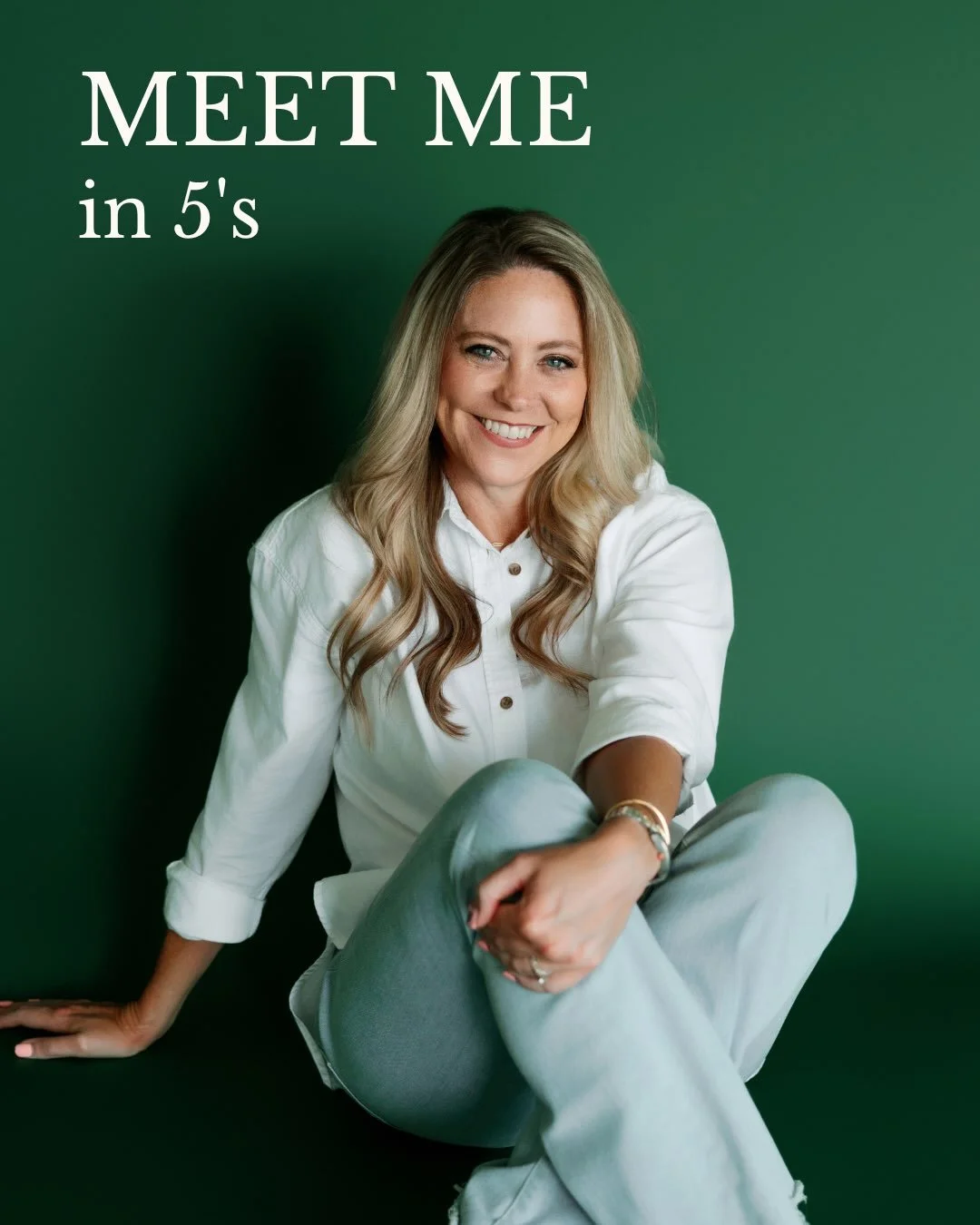 Meet Me in Fives. ✋

I have a few new friends around here, so I thought it might be time for a little introduction. But instead of doing something serious, I thought we could make it fun.

So&hellip; here are five favorites in a few different categor