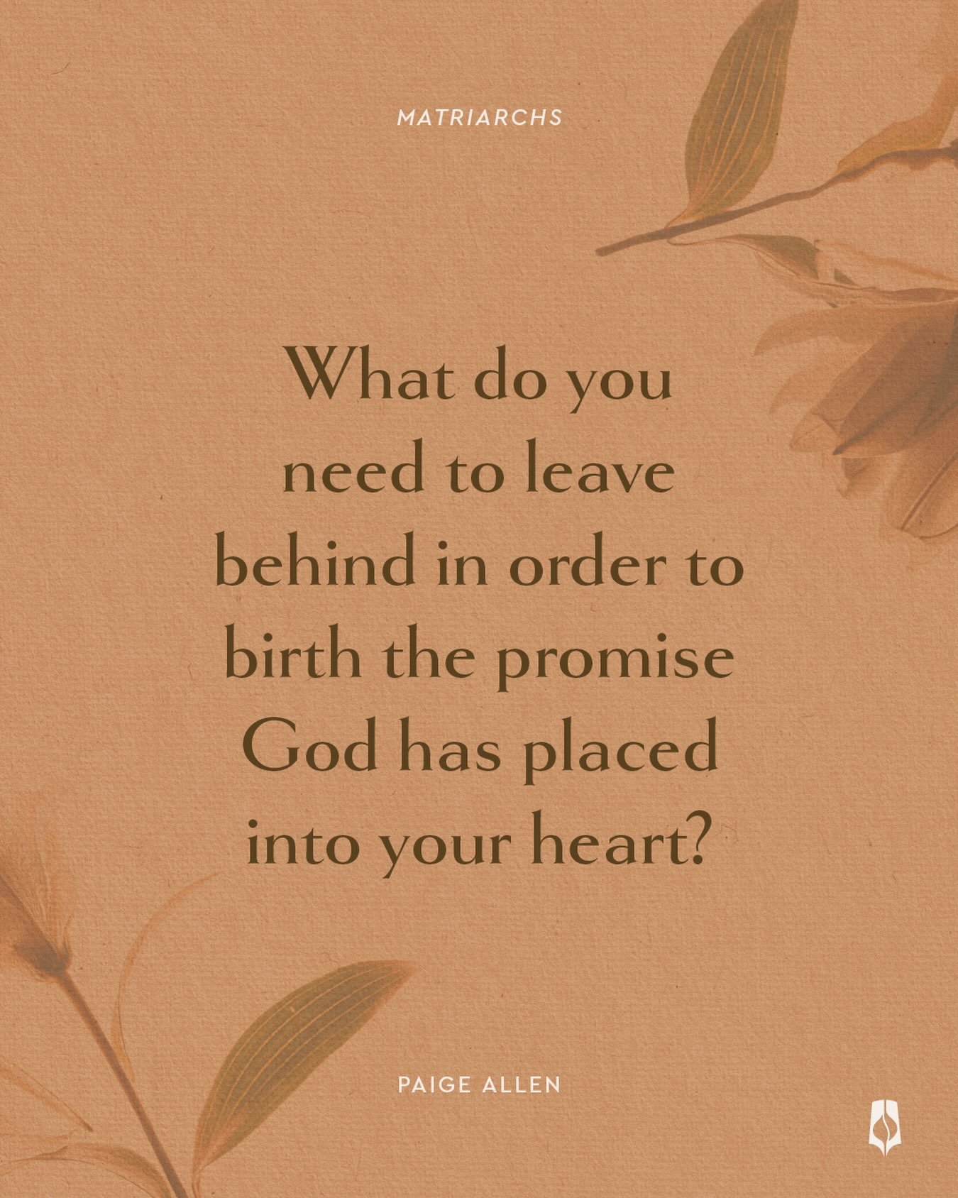 What is holding you back from the things God is calling you to?

Is it a relationship? A wrong belief system? Fear? The thought that you might disappoint someone? Or maybe it&rsquo;s something that once served you well, but is no longer where God is 