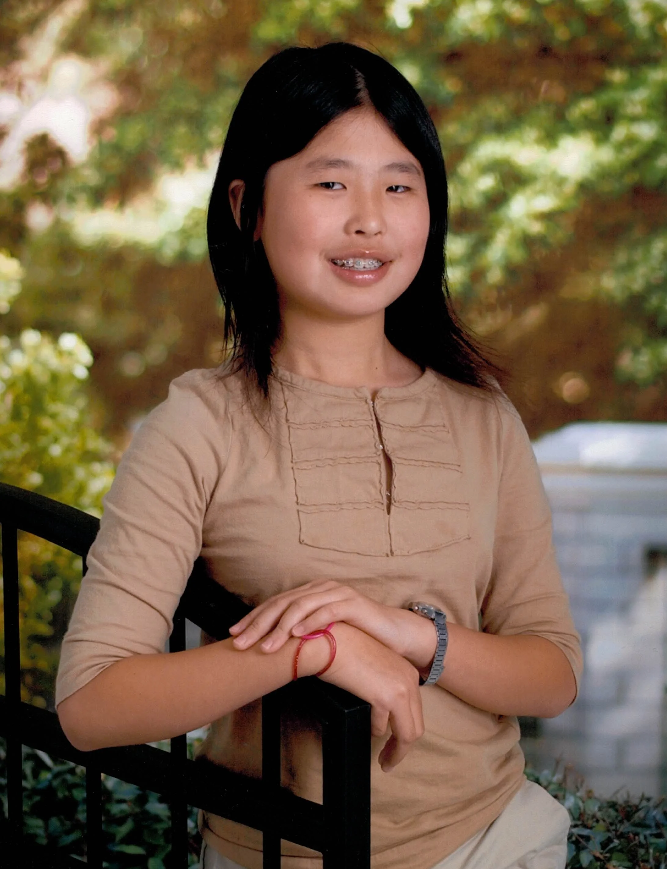 Jennie in 6th Grade, Aliso Viejo, CA, 2005