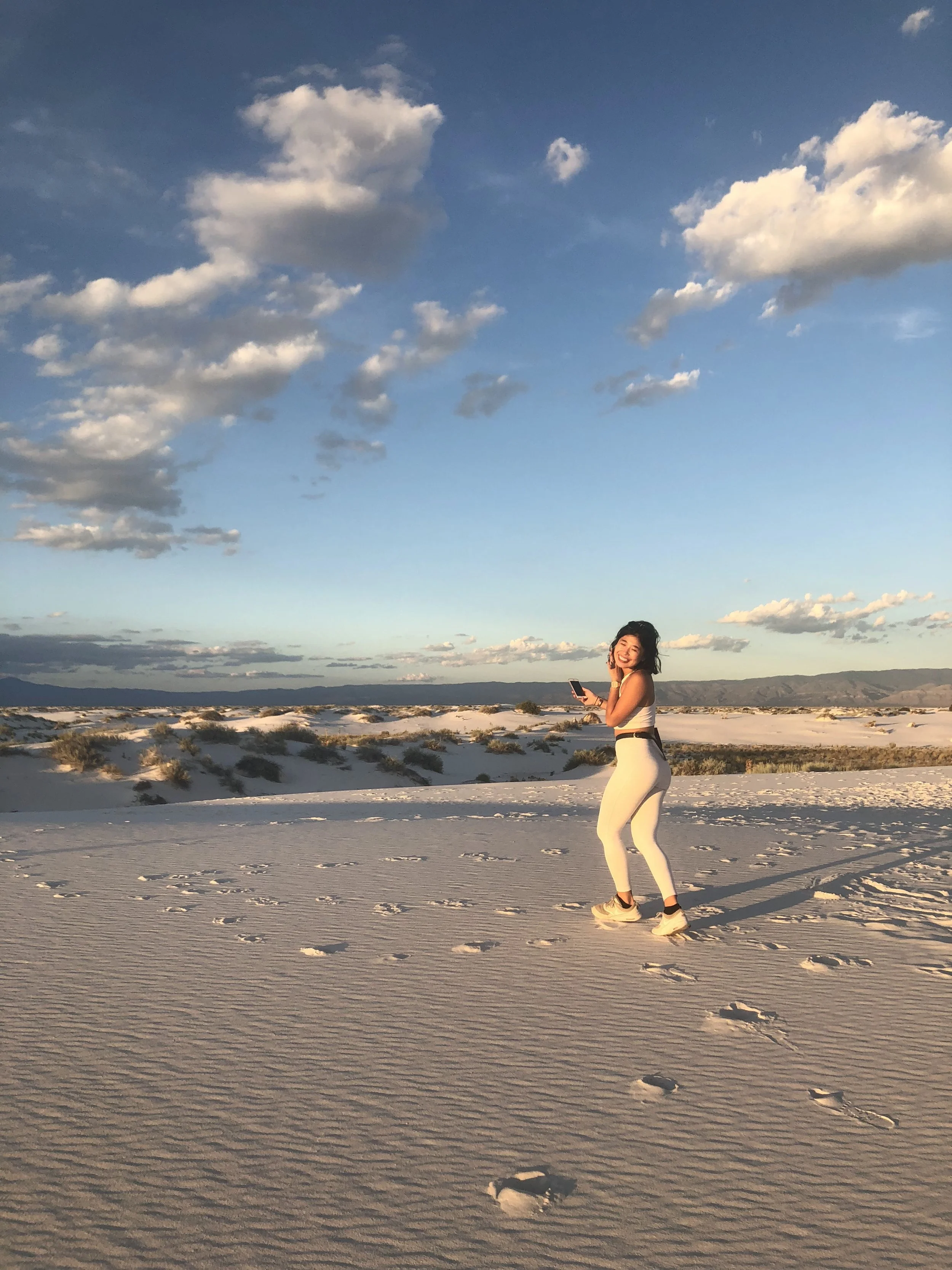 White Sands, New Mexico, August 2020