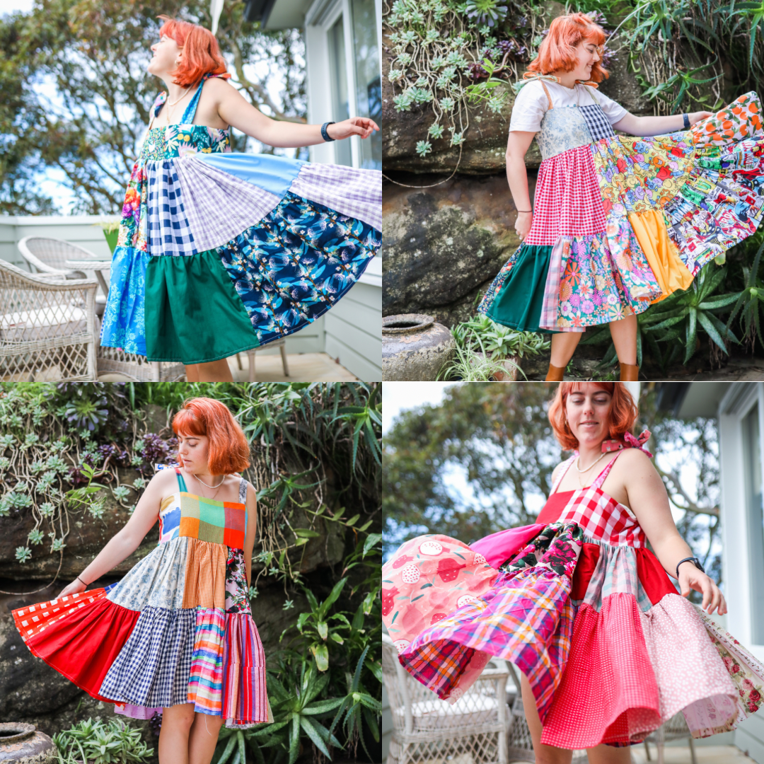 Patchwork Dress DROP