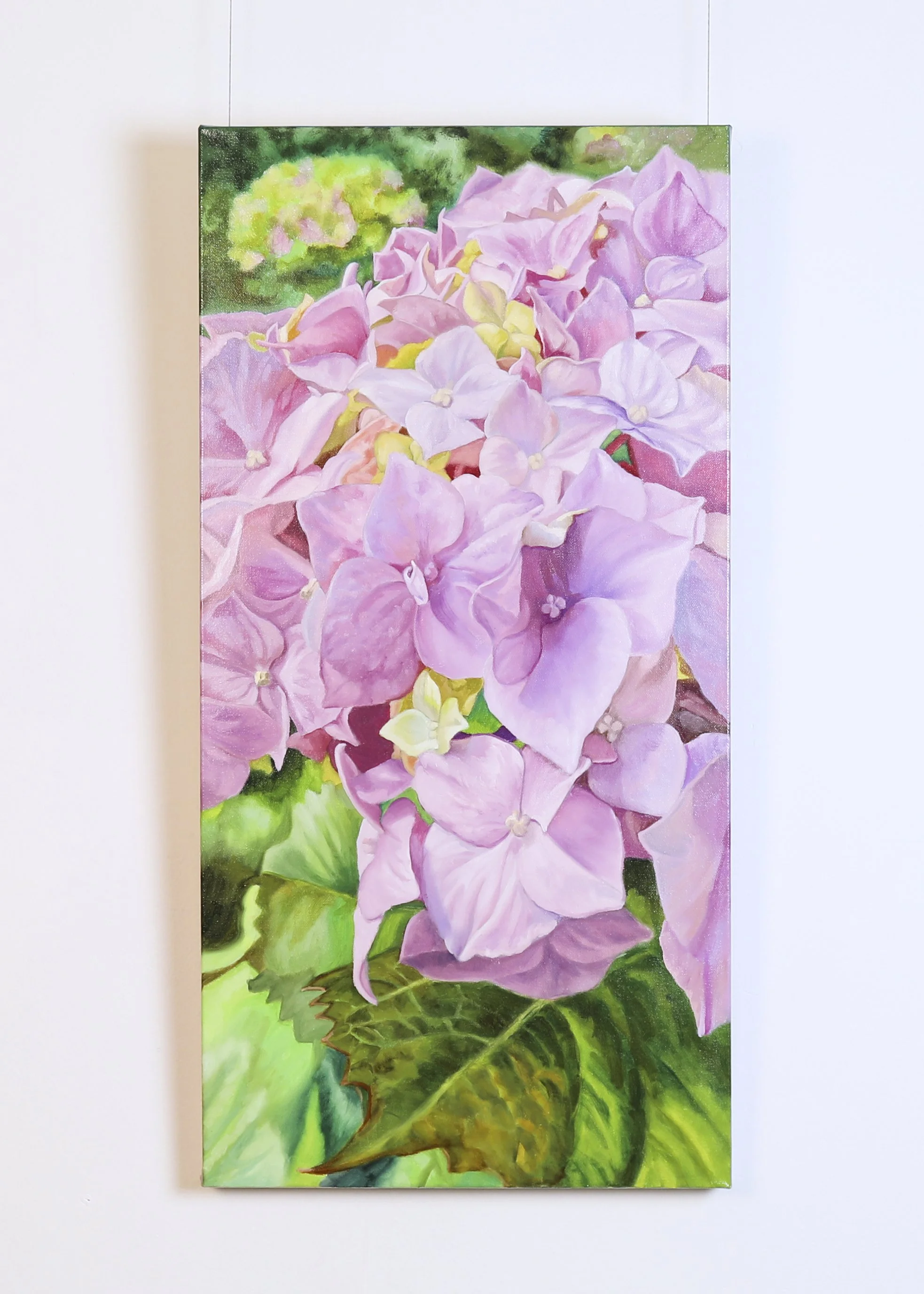 Inge M Frank - Pink Hydrangeas