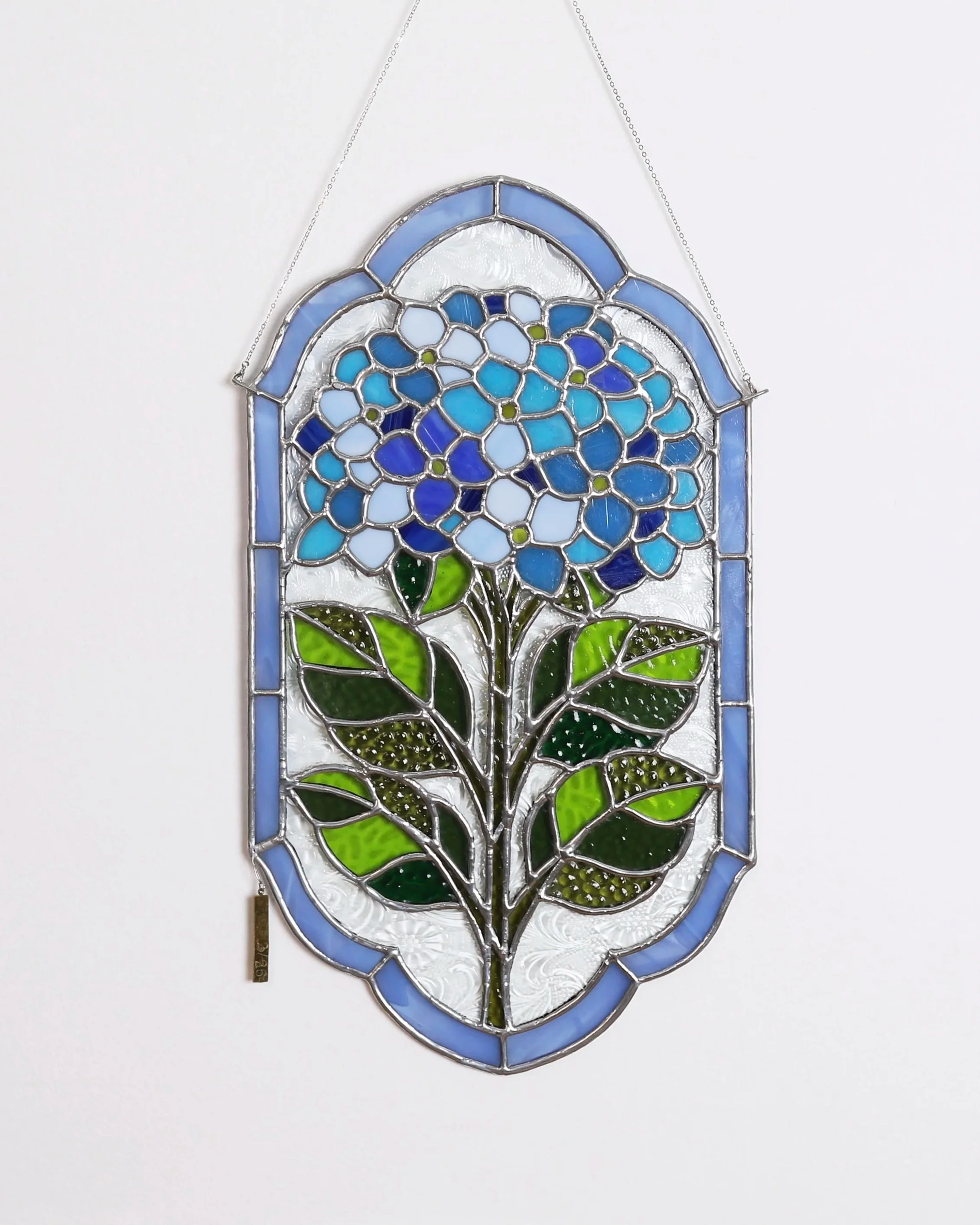 Wiseman Windows - Blue Hydrangea