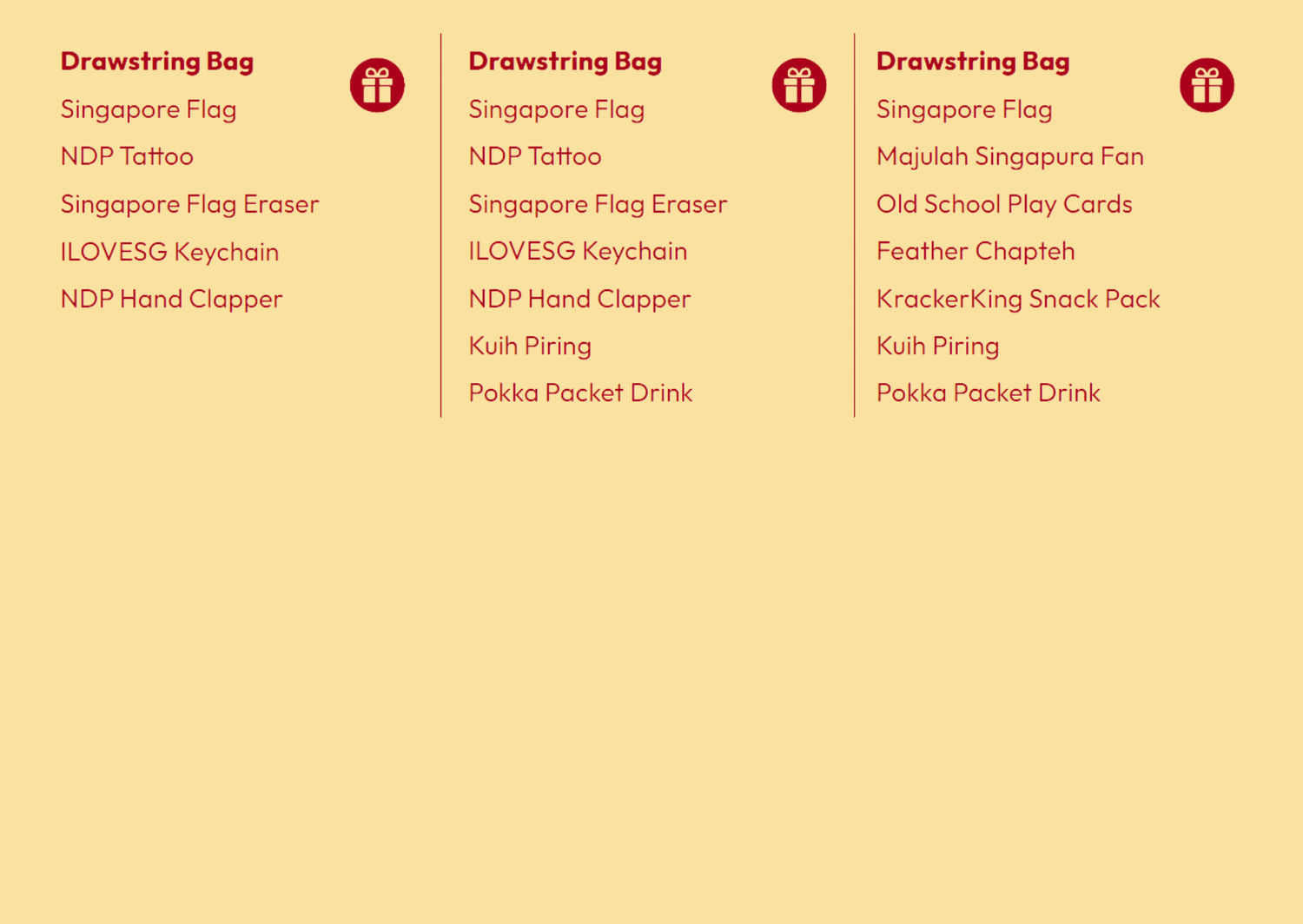 National Day Goodie Bags | For Custom & Corporate Orders | Lantern ...