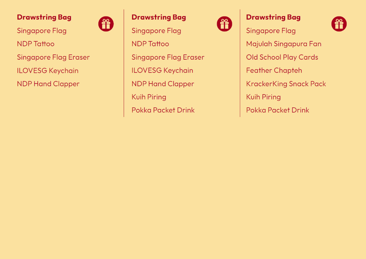 National Day Goodie Bags | For Custom & Corporate Orders | Lantern ...