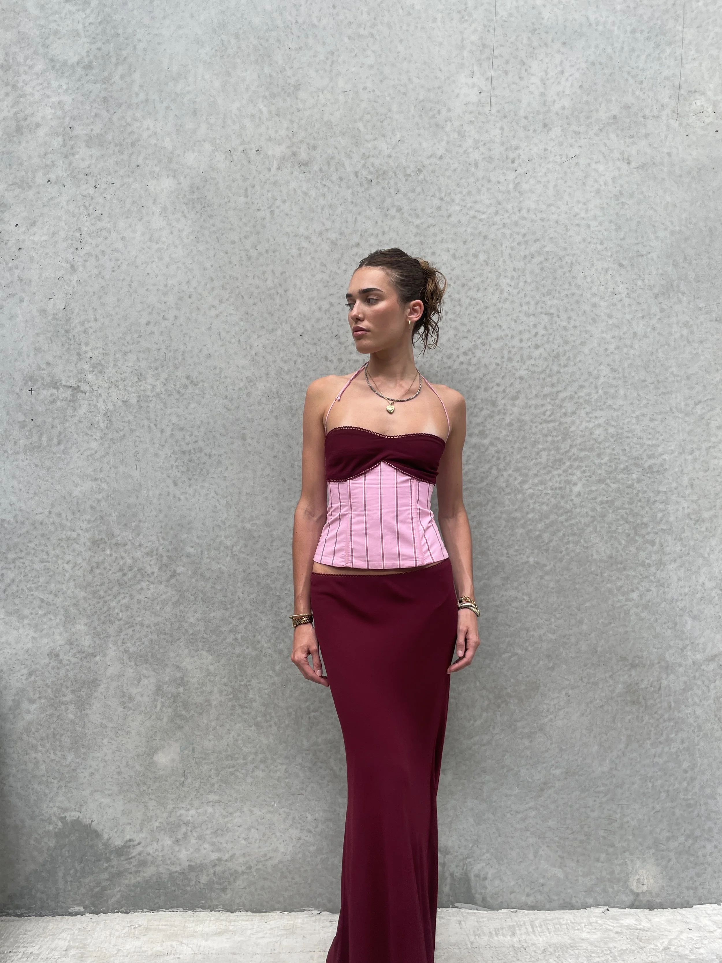 Angelina Set in Sangria