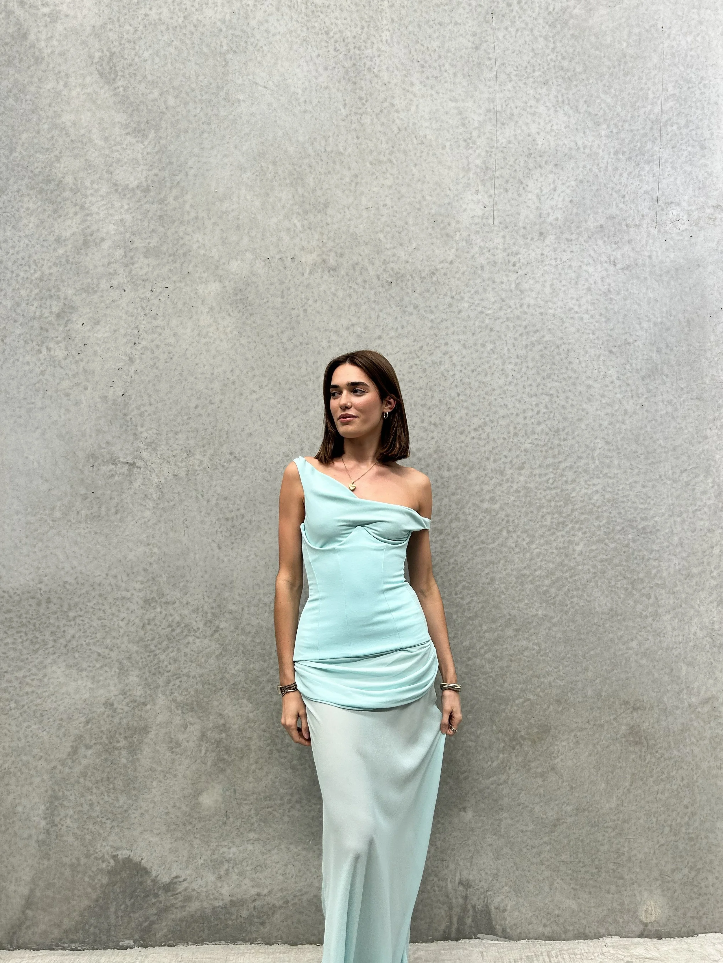 Cadence Gown in Baby Blue