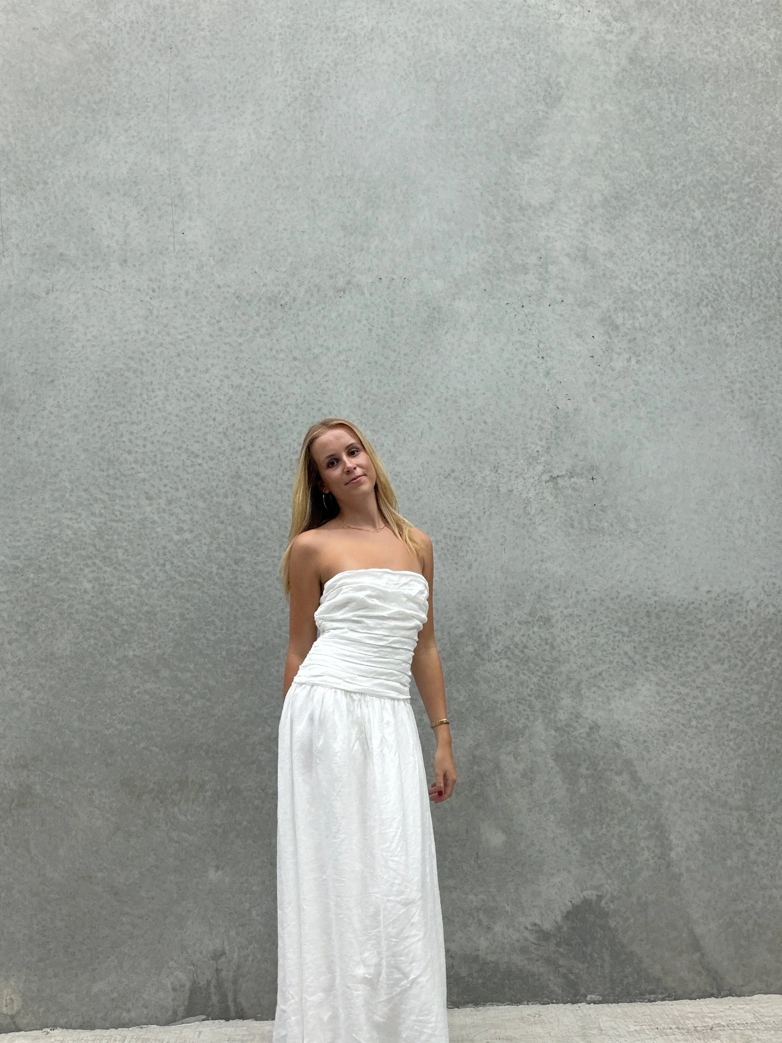 Catania Midi in White